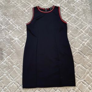 Forever 21 Black Dress with Red and White Stripes Size 1X